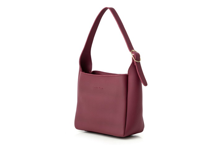 Lucky Bees Bolso de Hombro Claret Red